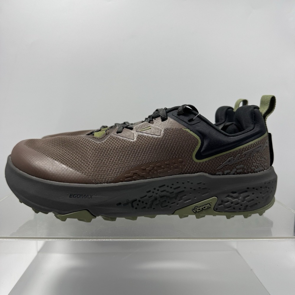 Brand New Altra Timp 6 AL0A85T688V Brown Green Trail Men's Size 10.5 SAMPLE